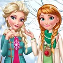 Elsa ve Anna Kış Modası