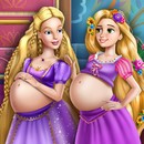 Hamile Barbie ve Rapunzel